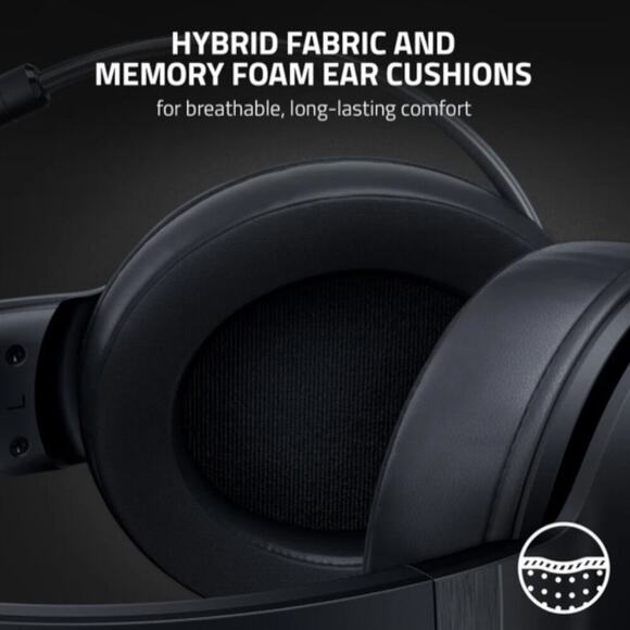 Razer Kraken V3 X Wired USB PC Gaming Headset | Black on Black | NEW/NIB!! - Picture 5 of 16